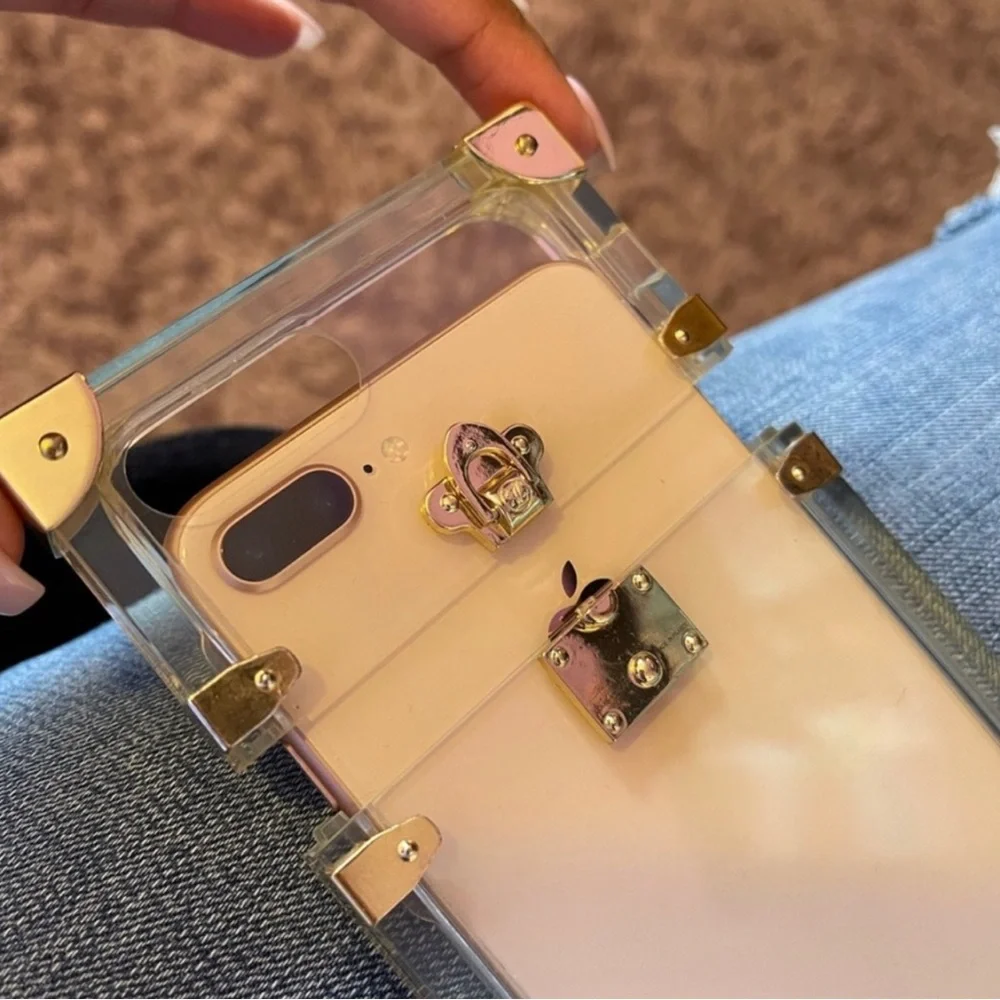 iPhone 8 Plus luxury clear case